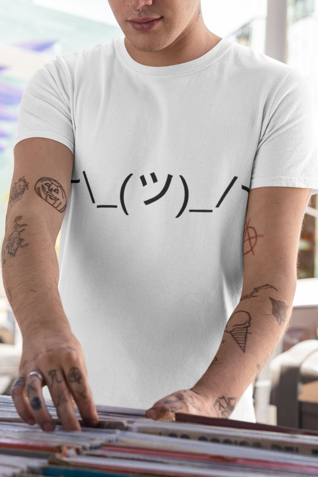 Shrugs Keyboard Key Strokes Geek Old Skool Emoji Unisex Etsy