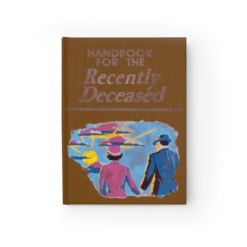 Handbook for the Recently Deceased Journal Blank Unruled Fun - Etsy