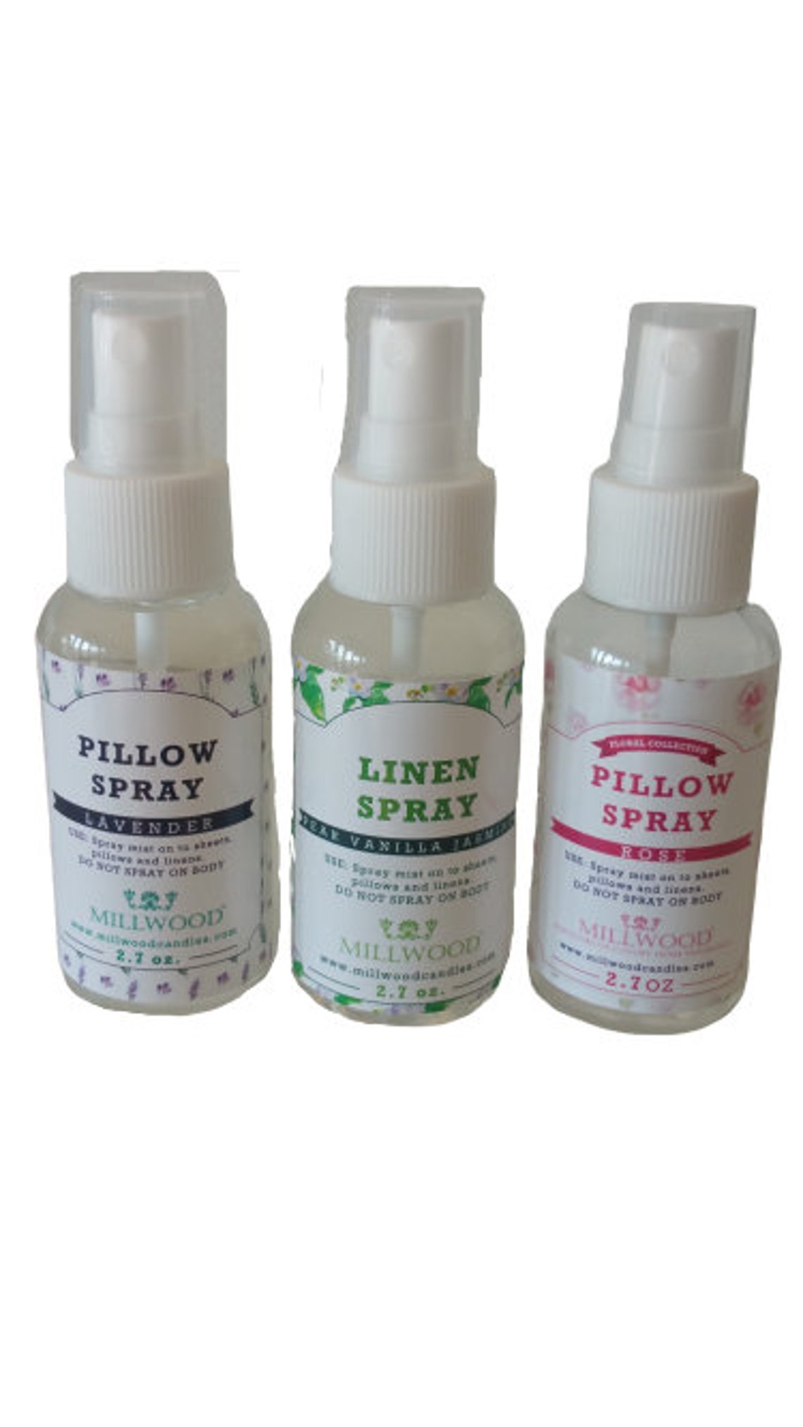 Linen Spray / Room Spray Set / Bed Spray / Sheet spray / Etsy
