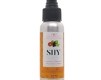 SHY Organic Pomelo Grapefruit Room Spray, Essential Oils Air Freshener
