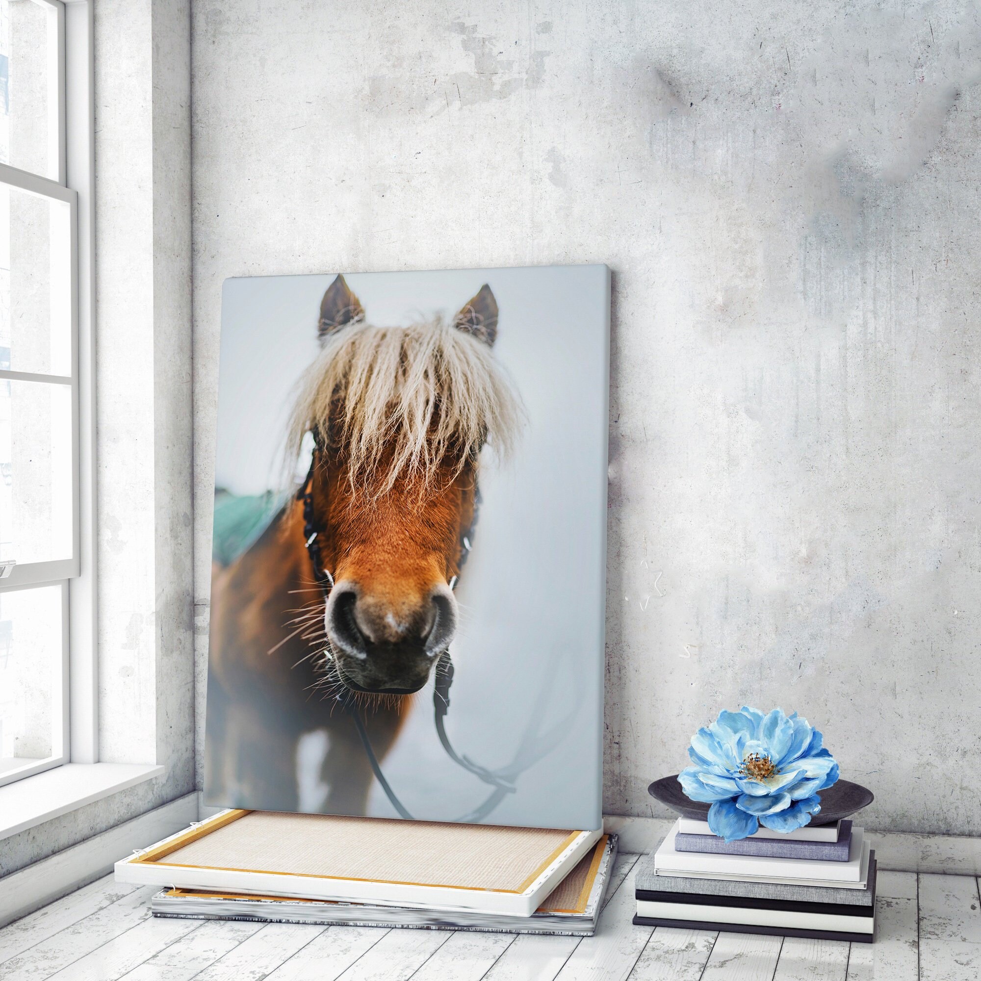 Horse Canvas Art Canvas Wall Art Horse Prints Horse Wall Art Etsy