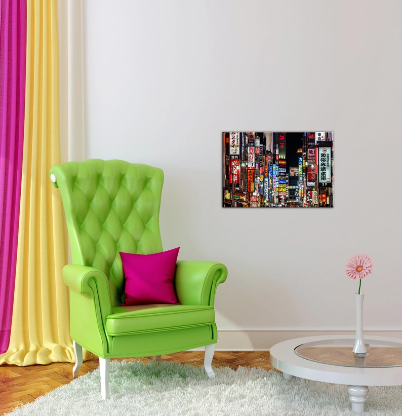 Canvas Wall Art Tokyo Skyline Tokyo Wall Art Tokyo Etsy