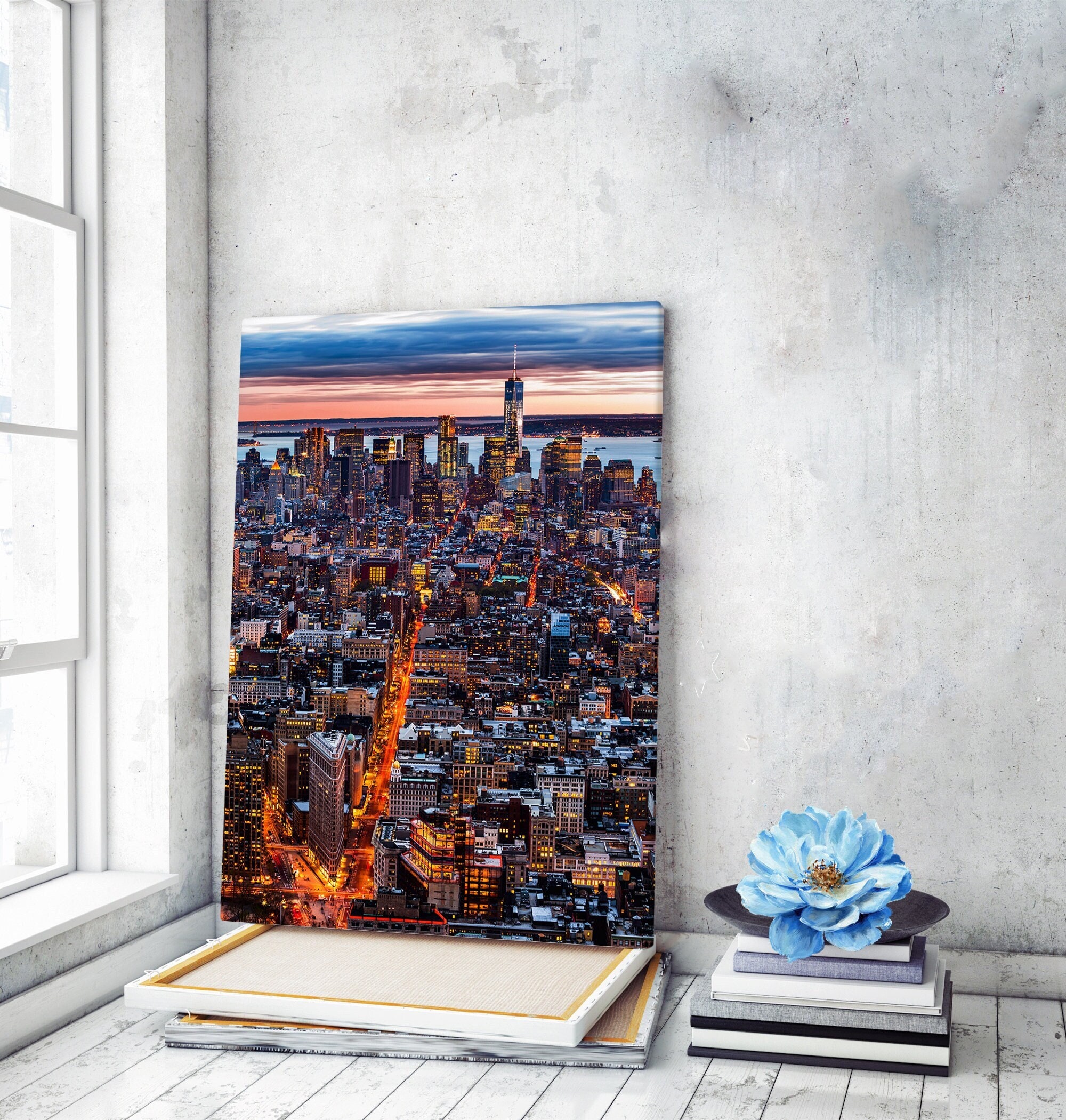 New York Canvas Art New York Canvas Wall Art New York Skyline Etsy