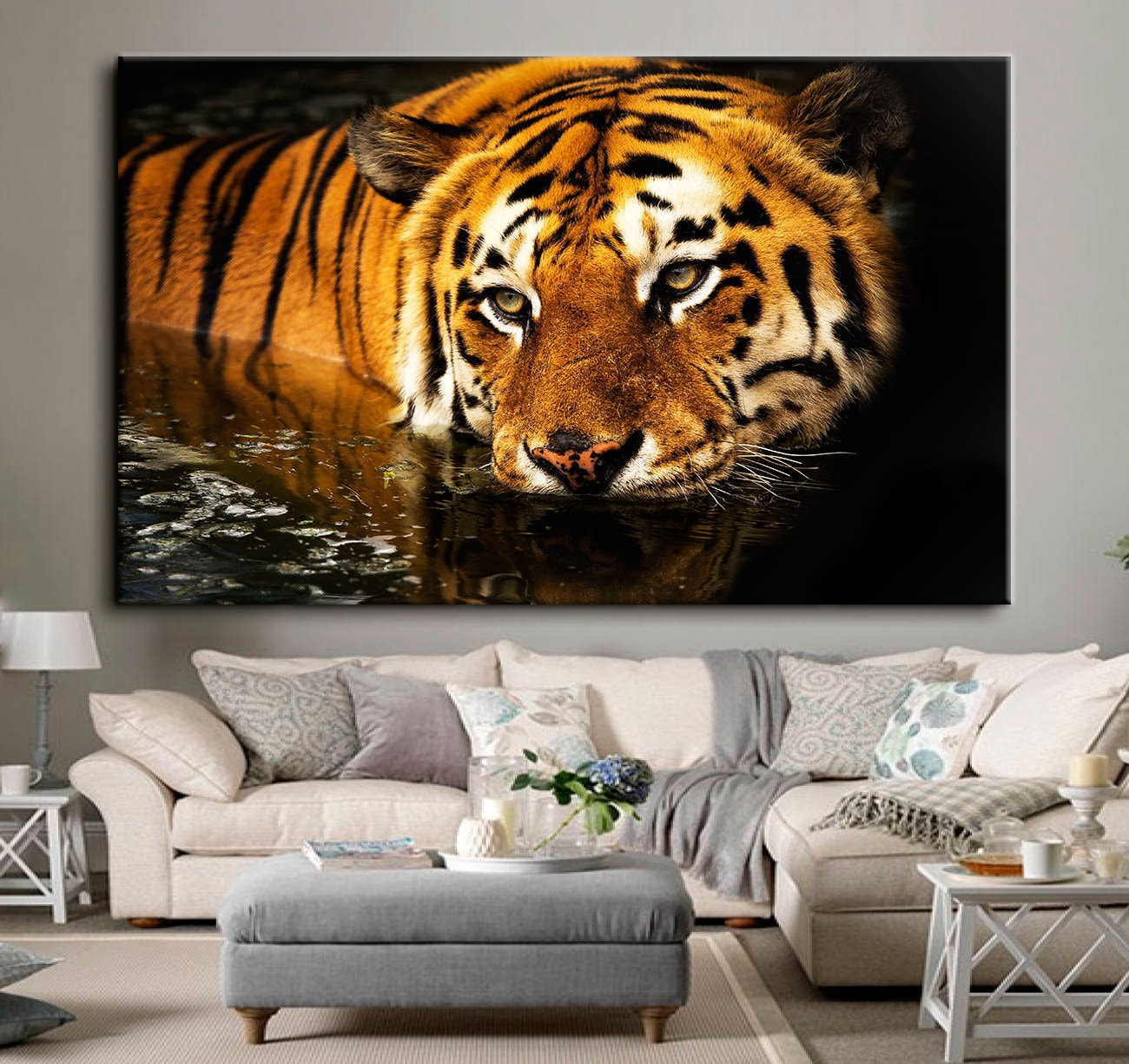 20 Best wall art tiger eyes painting You Can Use It Without A Dime