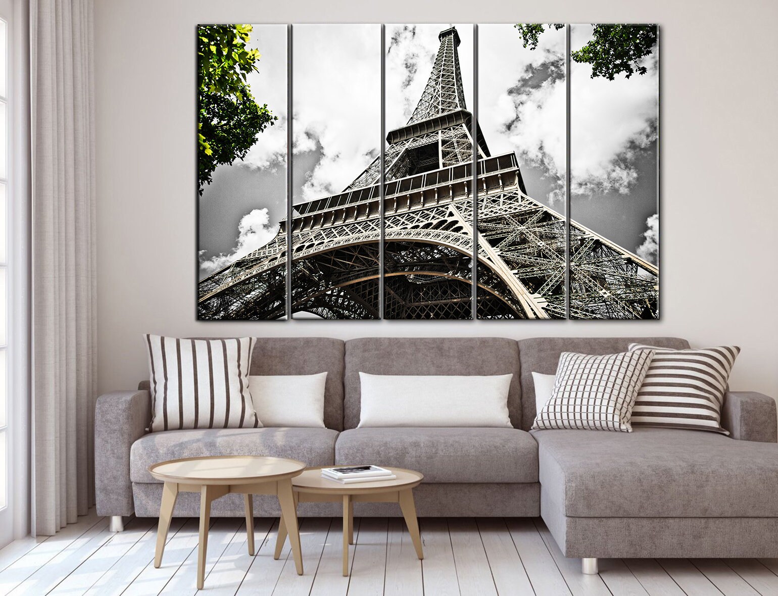Eiffel Tower Canvas Art Canvas Wall Art Eiffel Tower Prints Etsy