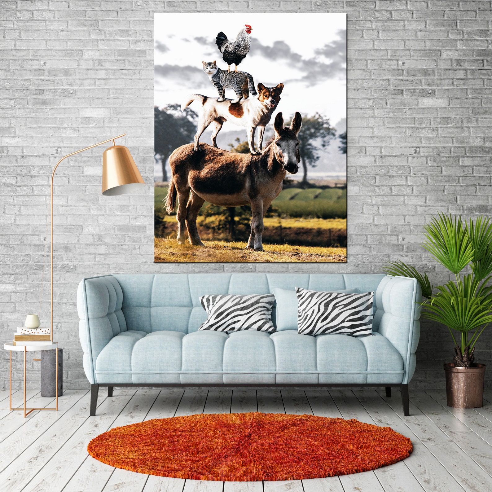 Animal Wall Art Canvas