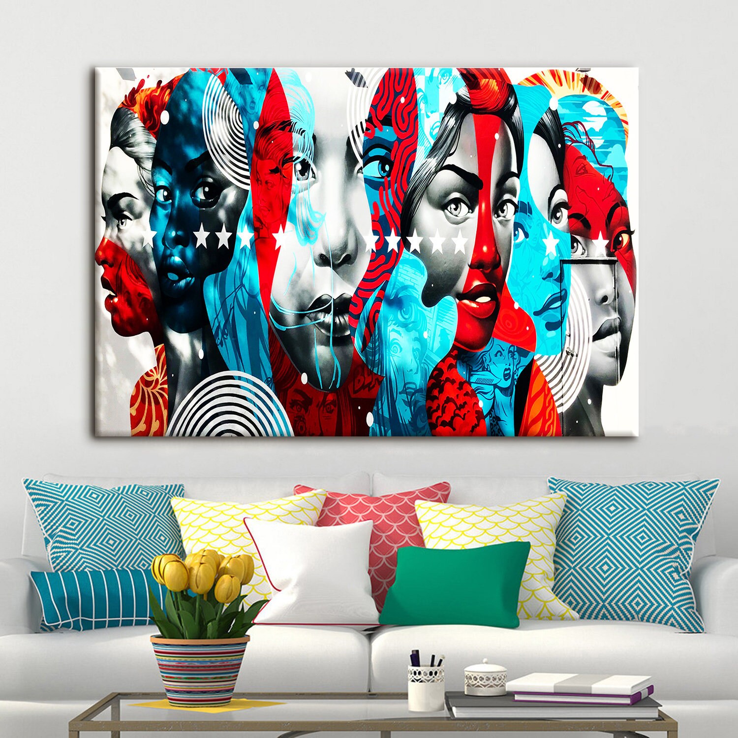 Canvas Wall Art Street Art Painting Mural Canvas Art Graffiti Etsy