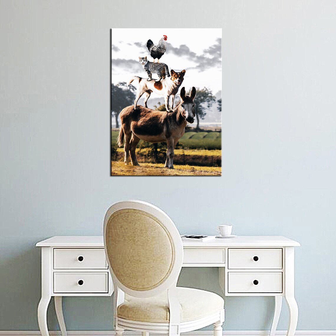 Animals Canvas Art Canvas Wall Art Animals Wall Art Animals Etsy