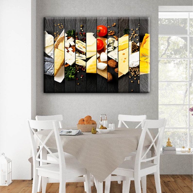 Food Wall Art Canvas Wall Art Restaurant Wall Decor Food Etsy