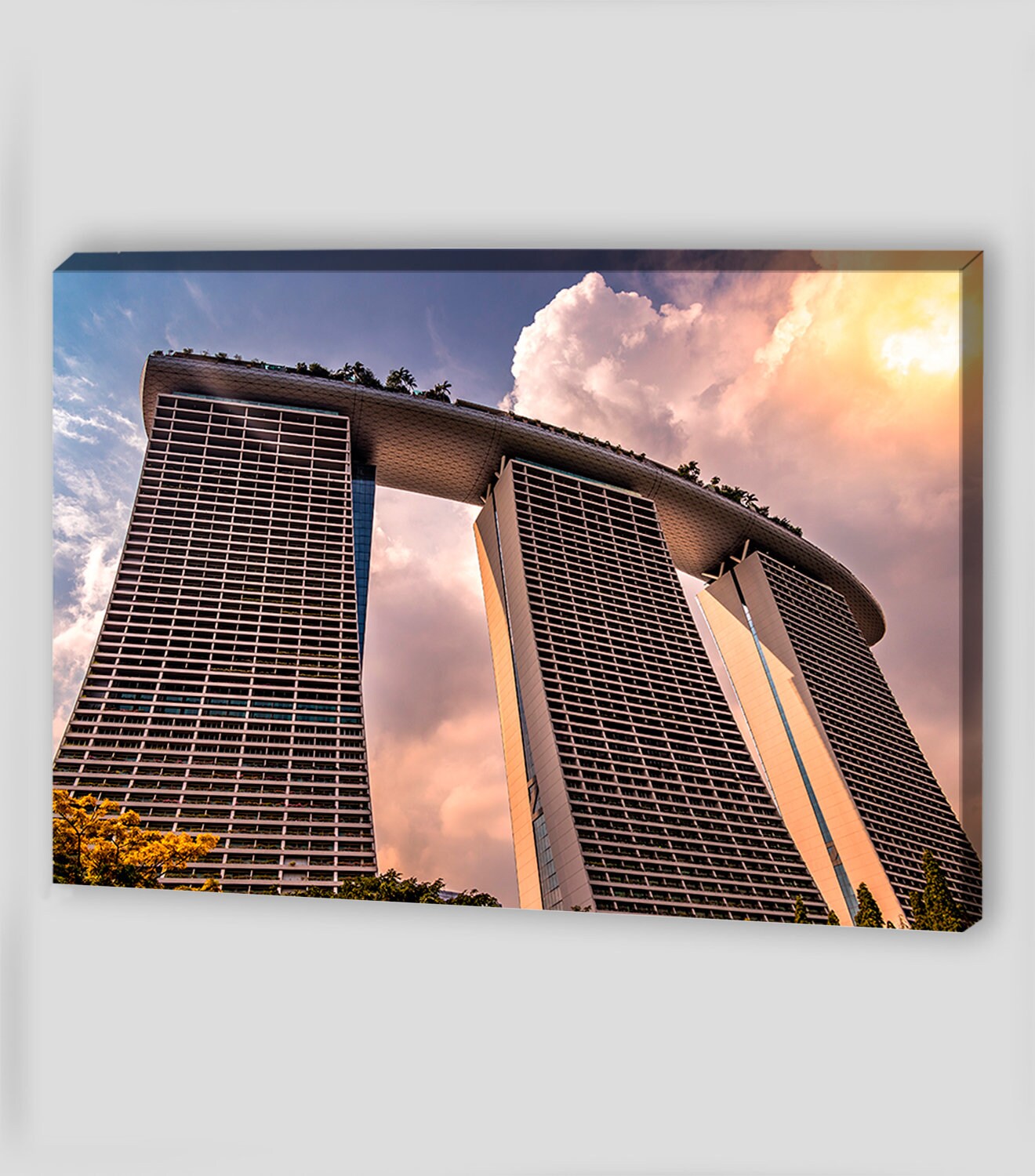 Singapore Landscape Canvas Art Canvas Wall Art Singapore Etsy