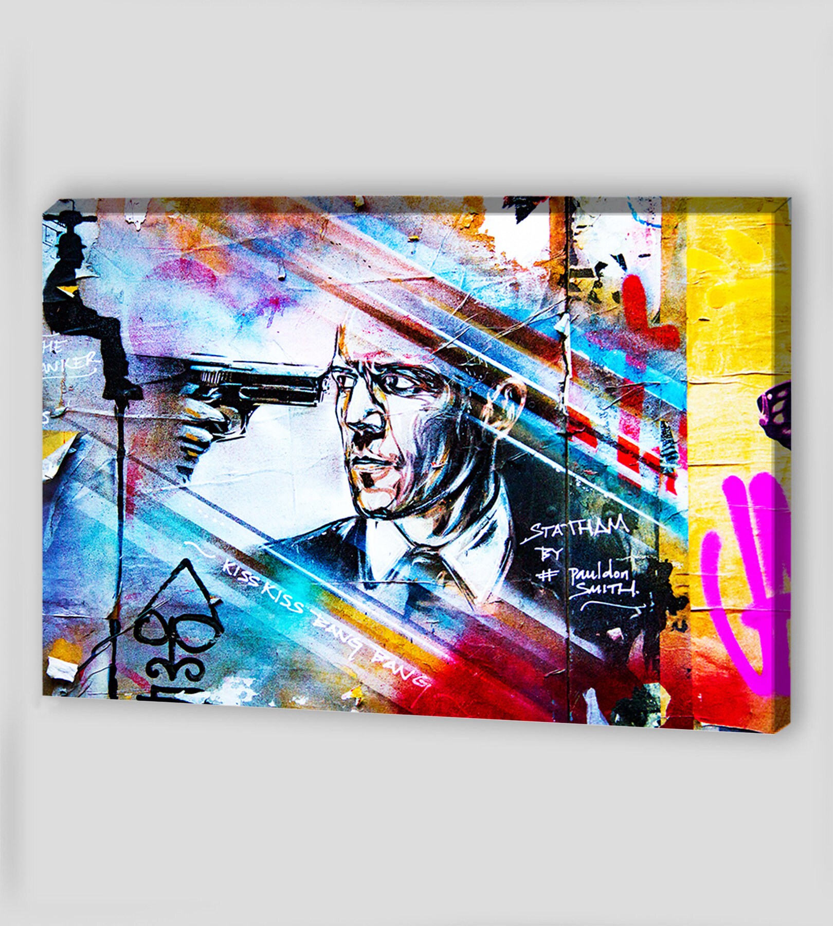 Canvas Wall Art Street Art Painting Mural Canvas Art Graffiti Etsy