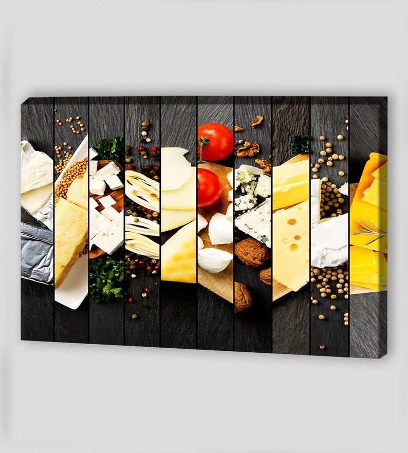 Food Wall Art Canvas Wall Art Restaurant Wall Decor Food Etsy