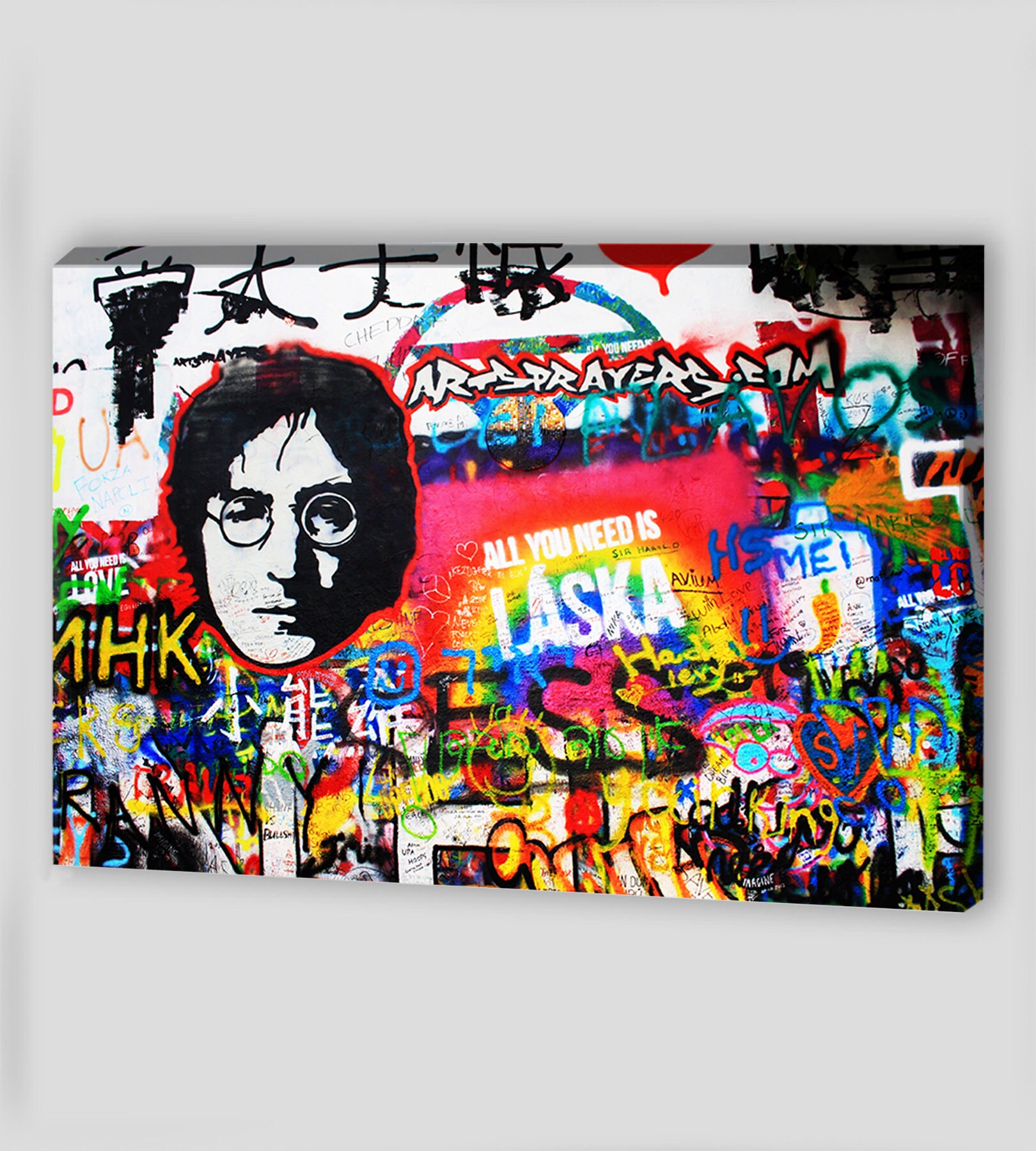 Canvas Wall Art Street Art Painting Mural Canvas Art Graffiti Etsy