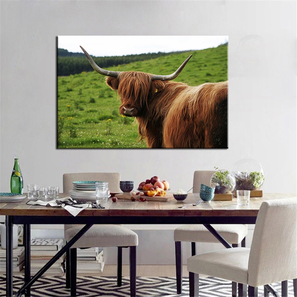 Canvas Wall Art Canvas Art Highland Cow Canvas Highland Cow Etsy Canvas Wall Art Canvas Art Highland Cow Canvas Highland Cow Etsy