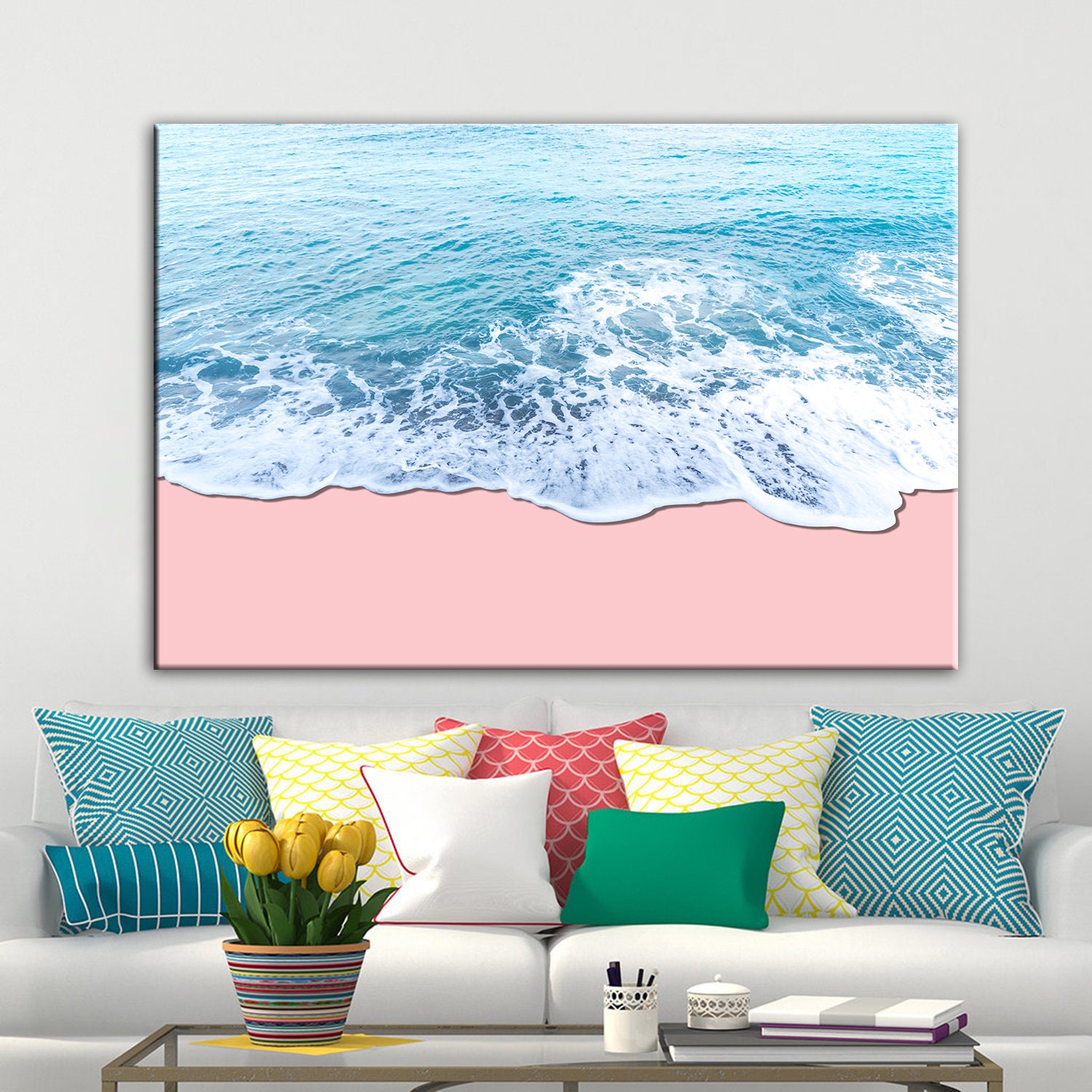 Ocean Canvas Art Ocean Canvas Wall Art Ocean Prints Ocean | Etsy