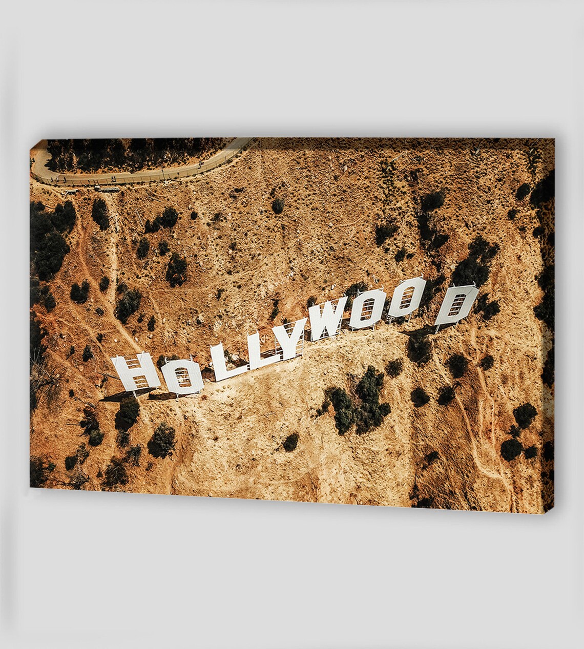Canvas Wall Art Hollywood Wall Art Hollywood Sign Canvas Print Etsy
