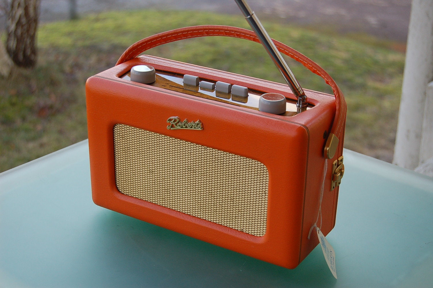 ROBERTS - Roberts revival petite orange - enceinte bluetooth et radio