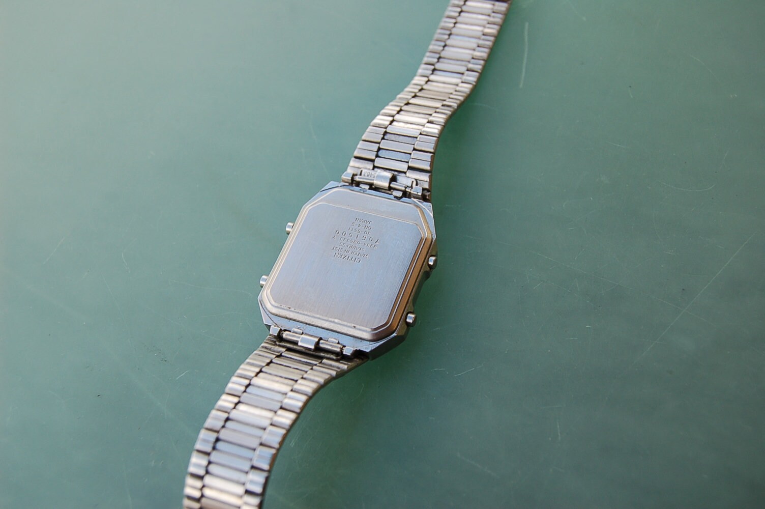 Citizen Alarm Chronograph / Digital & Analog / Citizen Ana Etsy