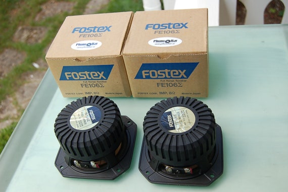 Fostex FE 106 Σ シグマ / 1ペア / OVP / ワイドバンド ハイエンド