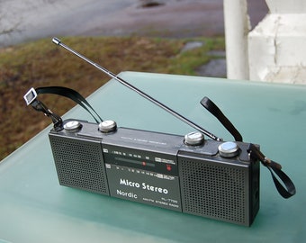 Nordic KL-7700 Micro Stereo AM/FM Radio / Boombox