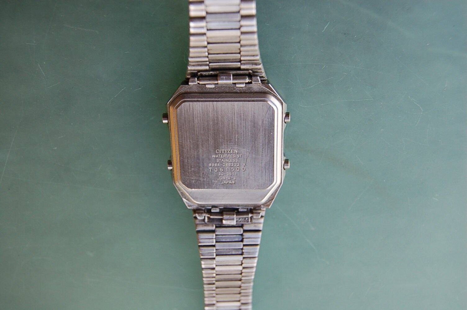 Citizen Alarm Chronograph / Digital & Analog / Citizen Ana Etsy Hong Kong