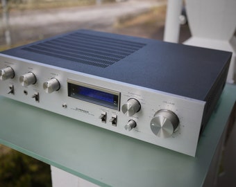 Pioneer SA-510 / Amplificateur intégré vintage / Phono MM, 2x Aux, 2x Tape / 70-80s / Blue Series