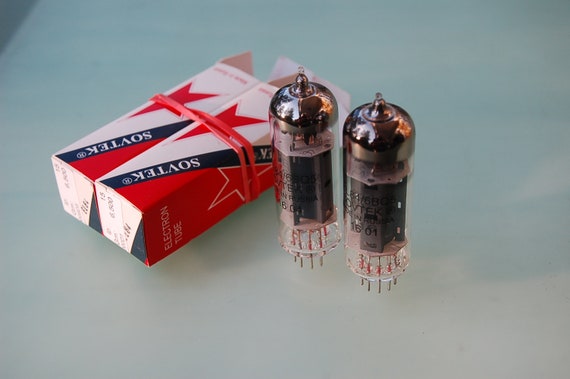Telefunken EL84 6BQ5 NOS Tesing Values Matched Quad