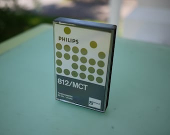 Philips MCT 812 test cassette / 50Hz & 8kHz / from 1972 / rare!