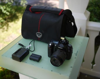 Nikon D 50 with lens, accessories & case / Digital SLR / !!! defective ---&gt; shows &quot;error&quot; on the display!!!