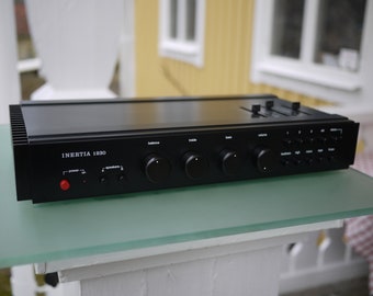 Récepteur vintage Inertia 1230 / fabriqué en Suède / Design scandinave / Phono MM / vintage Hifi / années 1970