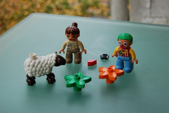 Lego Duplo Clown & Zookeeper / / Accessories - Etsy