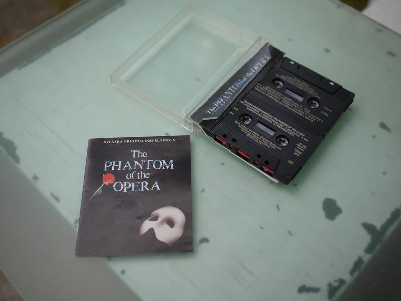 Phantom of the Opera / schwedische original Doppel Cassette / MC / Phantom der Oper / Polydor