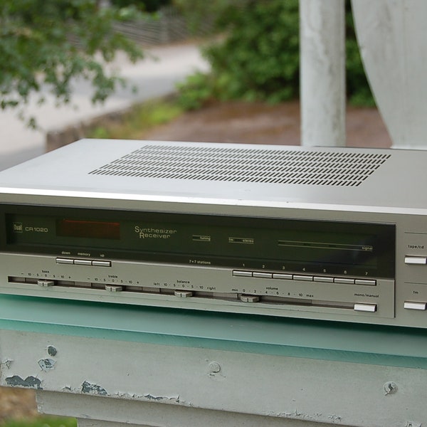 Dual CR 1020 / Receiver with Phono MM / Vintage Hifi /