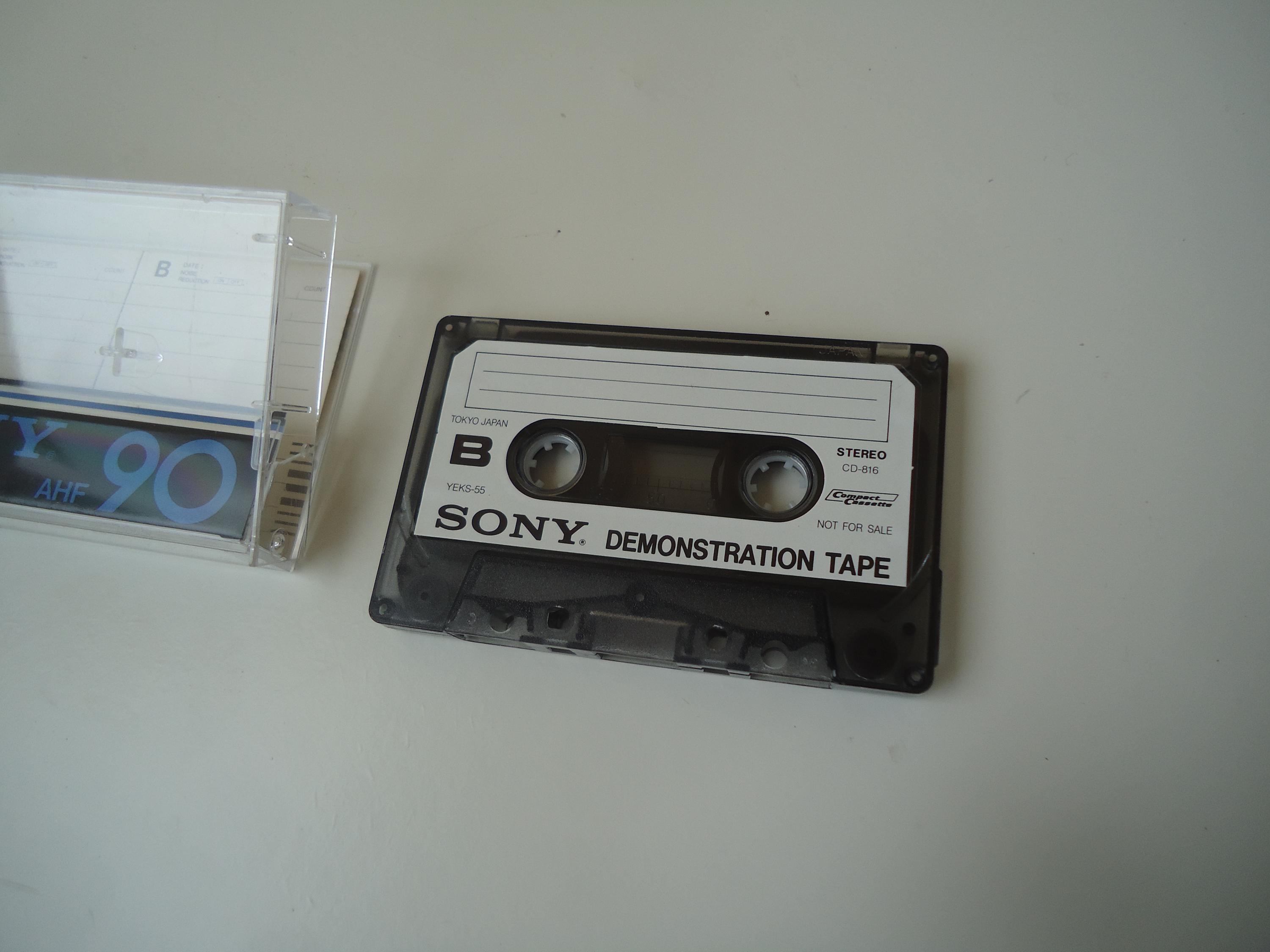Sony Walkman Demonstration Tape YEKS-55 CD-816 / Cassette / Ryo