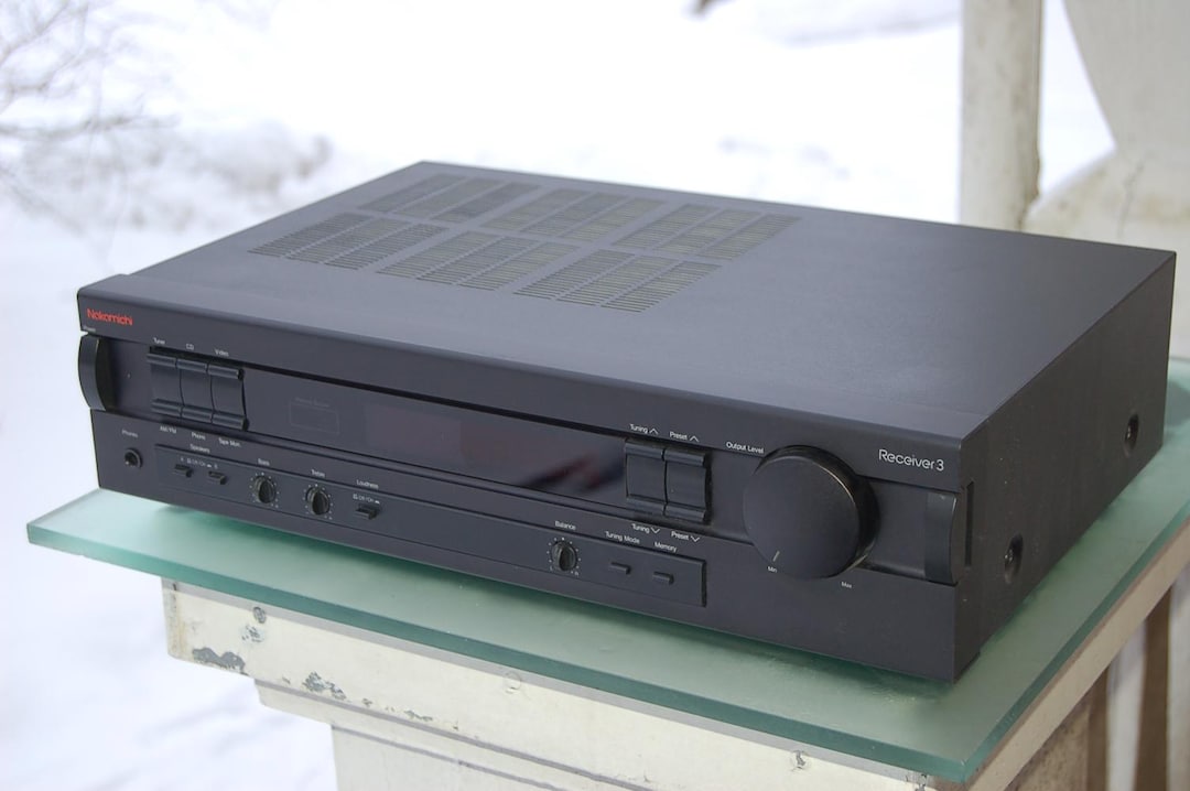 Nakamichi Receiver 3 / Vintage Hifi Receiver / 1980s-90s / Works