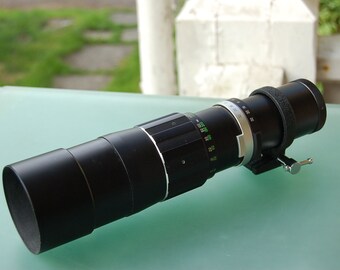 Soligor 350 Mm 1:5.6 Telephoto Lens / T2 Mount - Etsy