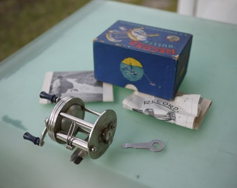ABU Record 1550 C / OVP / Manual - unused? / A.B. Urfabriken Svängsta / fishing reel from Sweden / for lures, spinners etc. pike trout