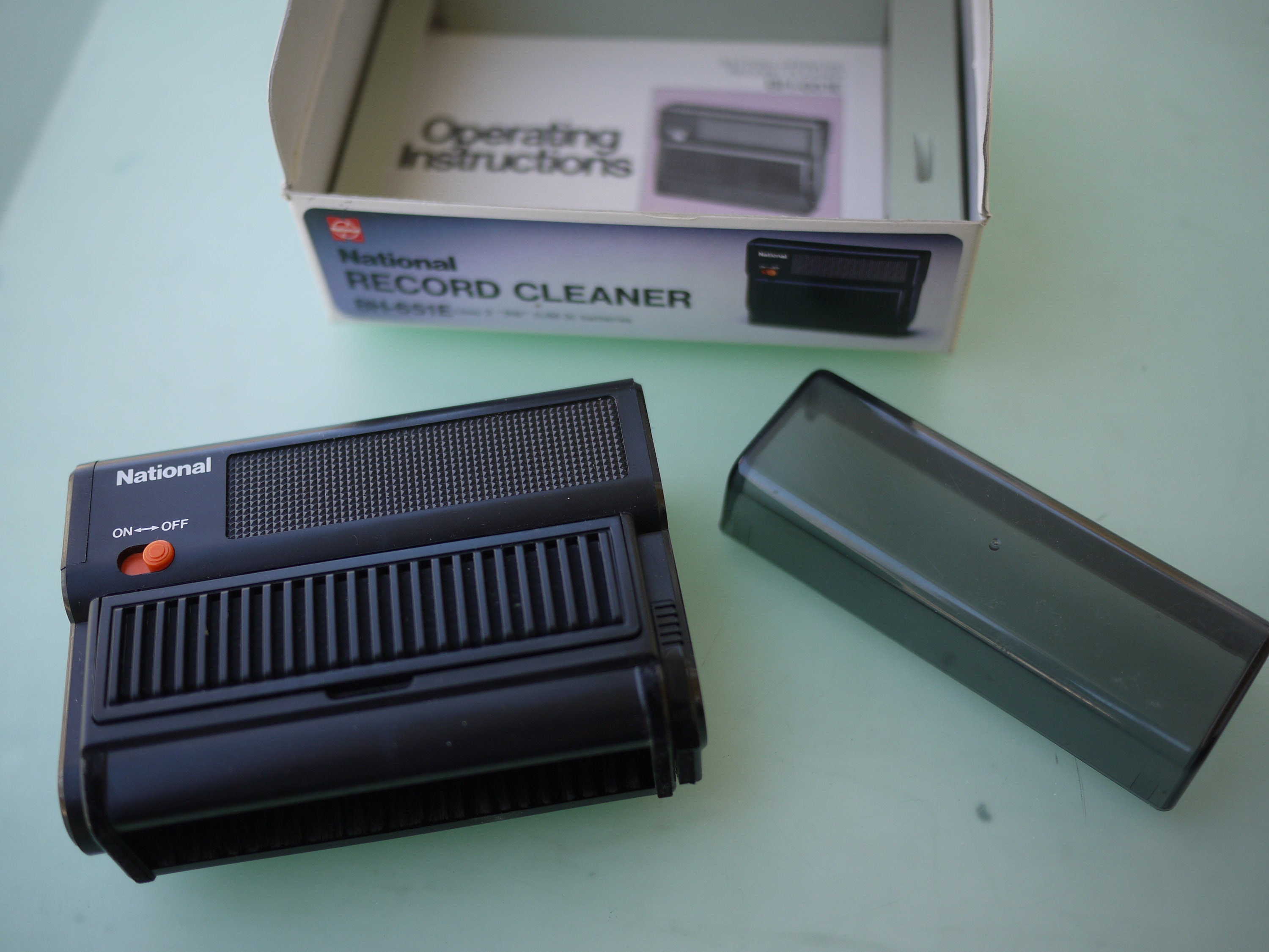 National Panasonic BH-651 E record brush electric / Technics / OVP / manual / NOS