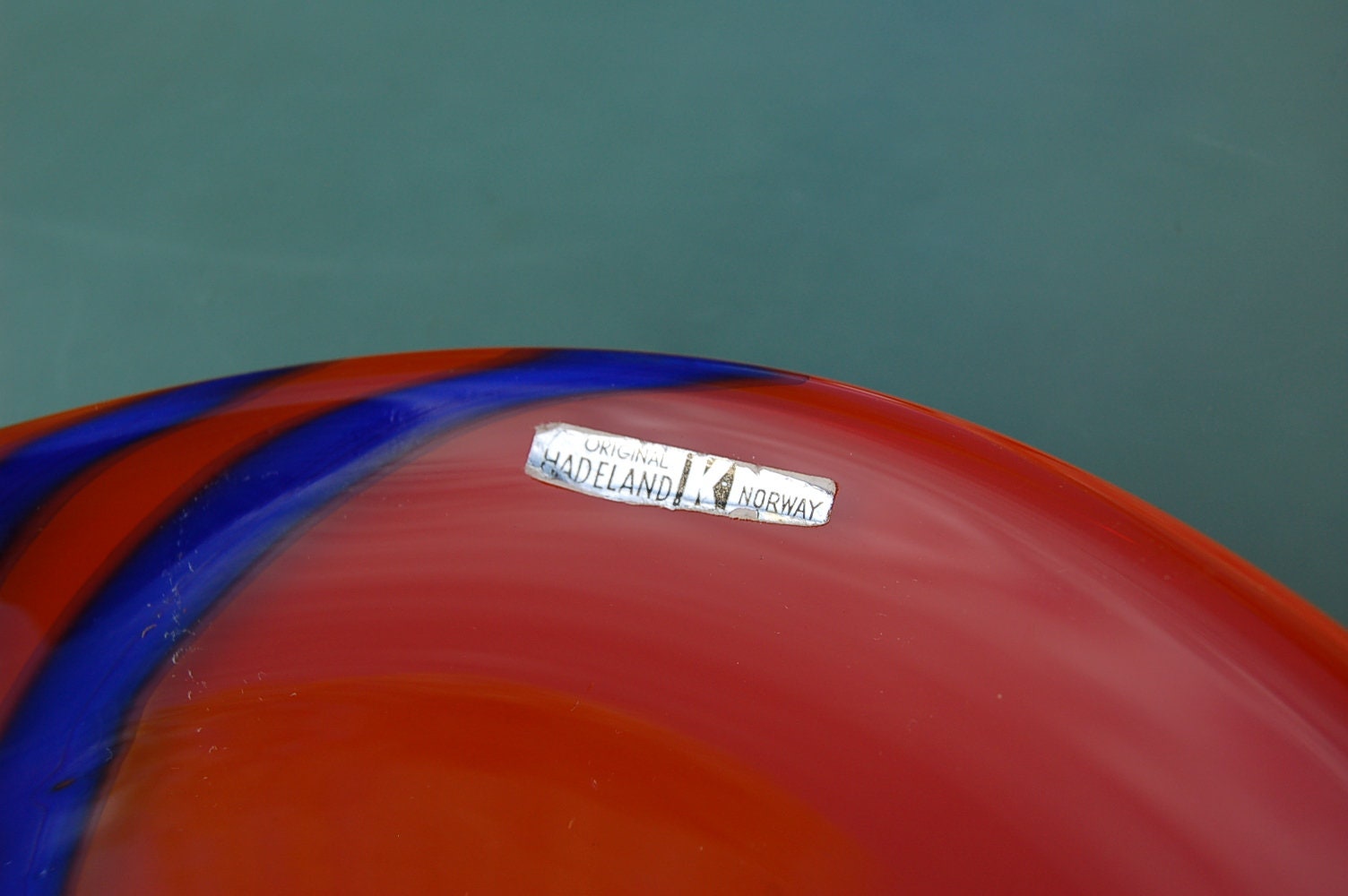 Hadeland ハデランド　プレート Hadeland Norway Design Plate / Plate / Orange / Blue / Hadeland