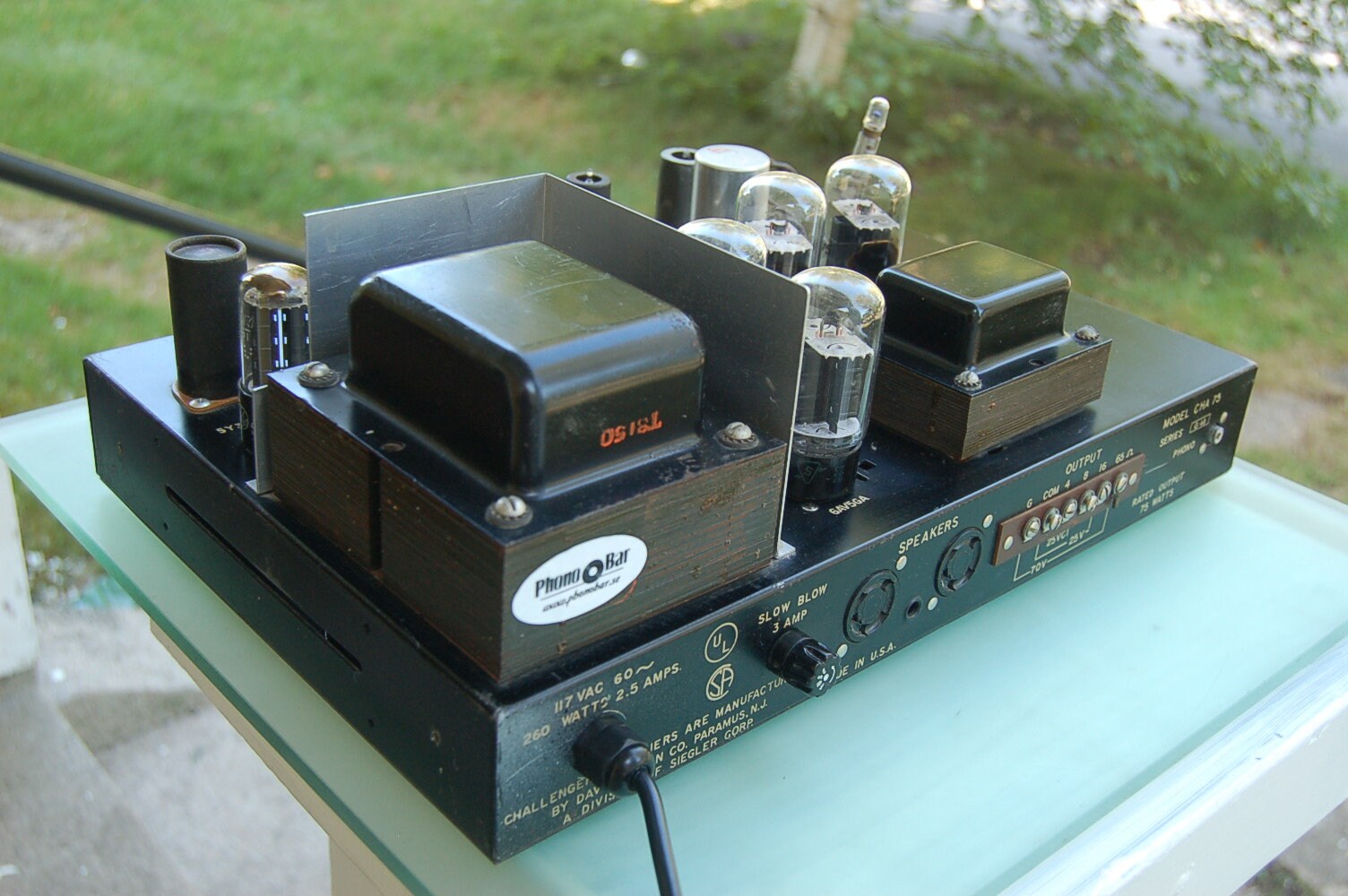 Bow Challenger 75 With 4x 6AV5GA Tubes / Tube Amp Cinema Etsy
