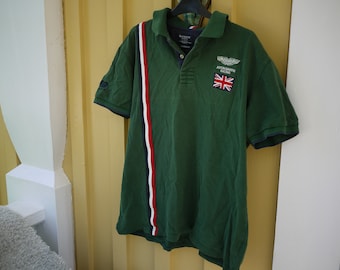Aston Martin Racing Polo Shirt XXL / Hackett London / British Racing Green / Formula One / LeMans / Clubsport / Valor / Valiant / Valkyrie