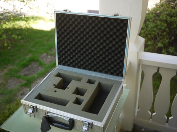 Kamerakoffer Alu / Flightcase abschließbar mit Schlüssel / 32x12x30cm View 2
