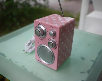 Yamaha CRX-040 / Pink CD Receiver / Fernbedienung / Inklusive