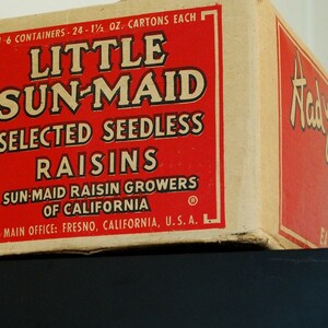Fibreboard Products Inc. USA Vintage Box - Años 50 - Original