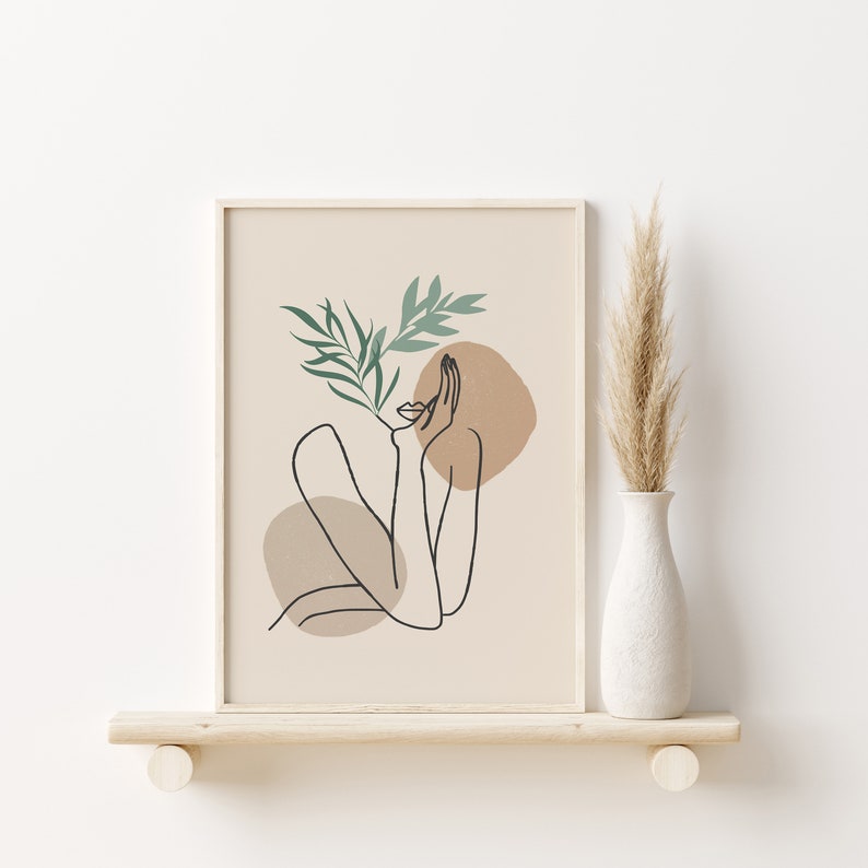 Bohemian Wall Art, Neutral Boho Set of 6 Prints, Boho Room Decor, Downloadable Prints, Gallery Wall Art, Wall Art Prints, Digital Download