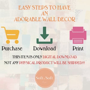 Boho Wall Collage Mega Bundle, Set of 24 Prints, Geometric Dorm Wall Art, Abstract Poster Set, Printable Home Decor, Digital Download
