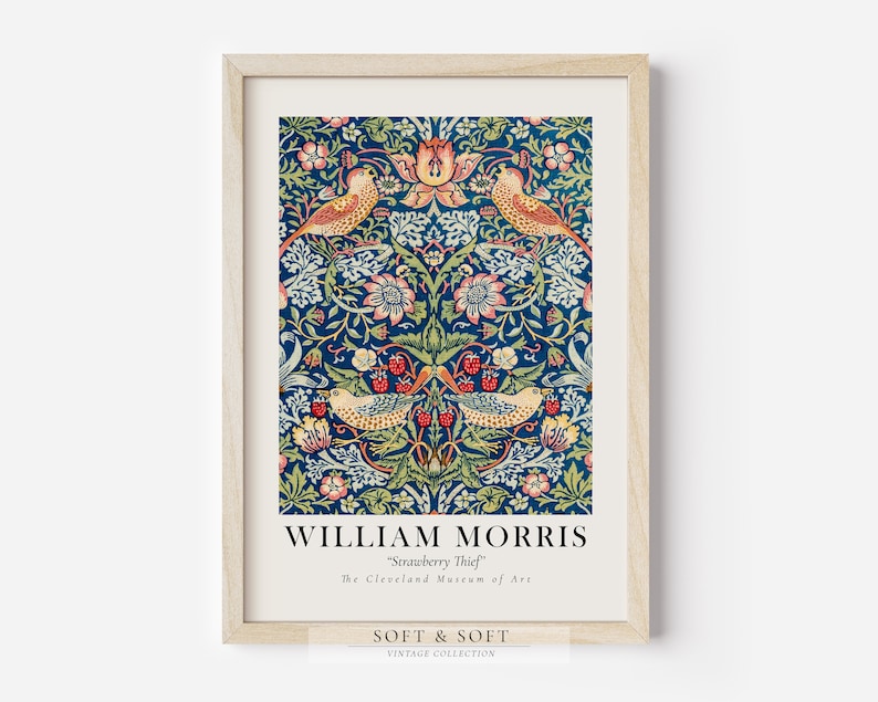William Morris Print Morris Poster Set of 6 Morris Fabric - Etsy