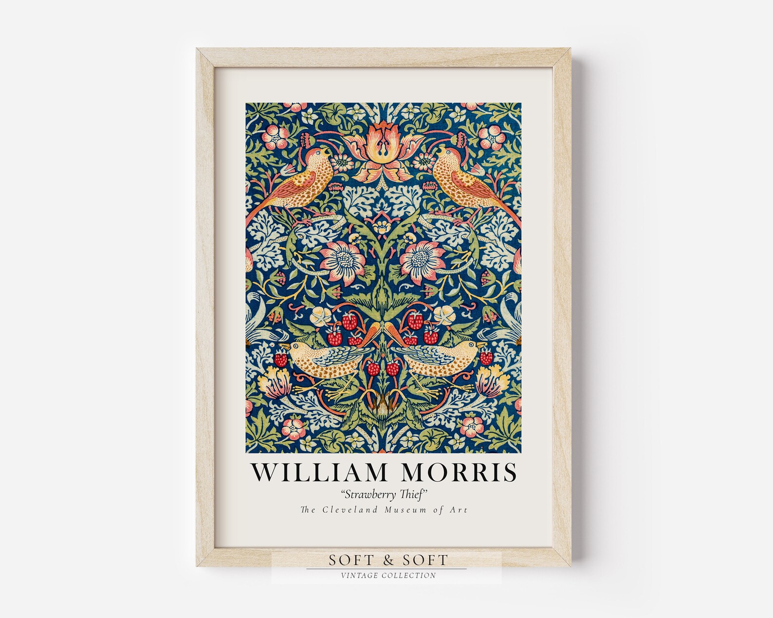 william morris print ties