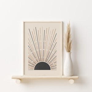 Bohemian Wall Art, Neutral Boho Set of 6 Prints, Boho Room Decor, Downloadable Prints, Gallery Wall Art, Wall Art Prints, Digital Download