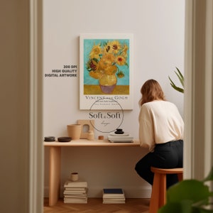 Van Gogh Prints, Van Gogh Wall Art, Vintage Print Set, Van Gogh, Digital Download, Eclectic Wall Prints, Oil Painting, Gallery Wall Art Set